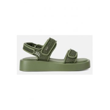 Sandale dama  verde - material sintetic - talpa antiderapanta