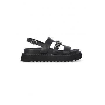 Sandale din piele Kate - Negru