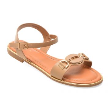 Sandale EPICA maro, 82968, din piele ecologica