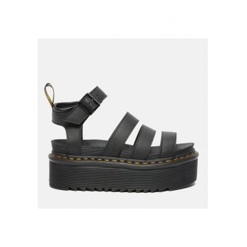 Sandale flatform de piele Blaire Quad Hydro -