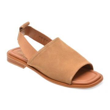 Sandale FLAVIA PASSINI bej, 7735, din piele intoarsa