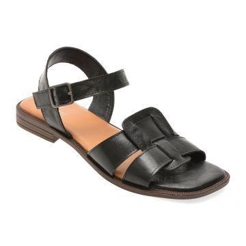 Sandale FLAVIA PASSINI negre, 909, din piele naturala