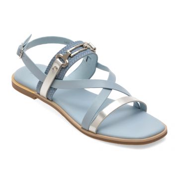 Sandale IMAGE albastre, 943, din piele ecologica
