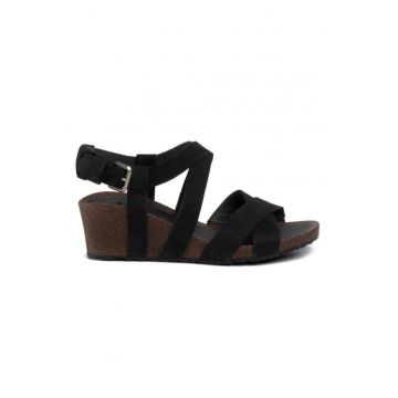 Sandale  Mahonia Wedge Cross Strap - Negru