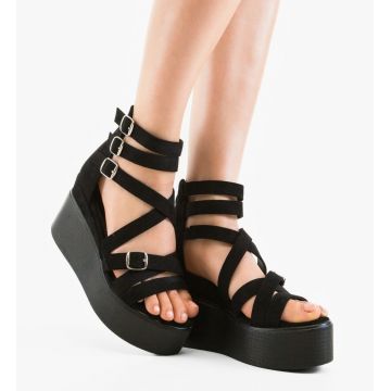Platforme dama Hayes Negre