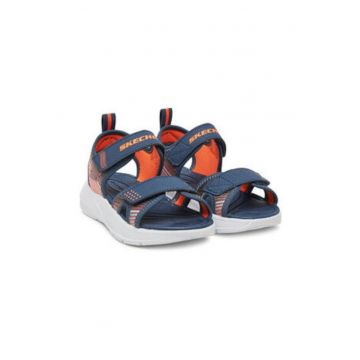 Sandale baieti - 407034L -  Piele ecologica - Bleumarin - Albastru