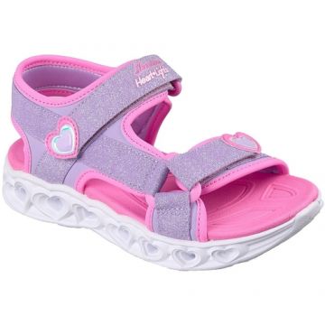 Sandale copii Skechers Heart Lights Sandals-sugar 303114L-LVPK