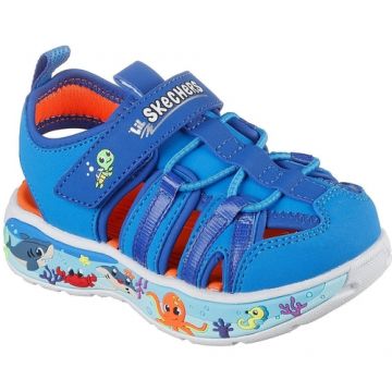 Sandale copii Skechers Play Scene Splash 407041N-LTBL