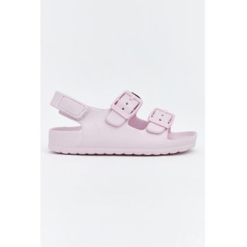 Sandale cu Stitch si Angel - Liliac prafuit