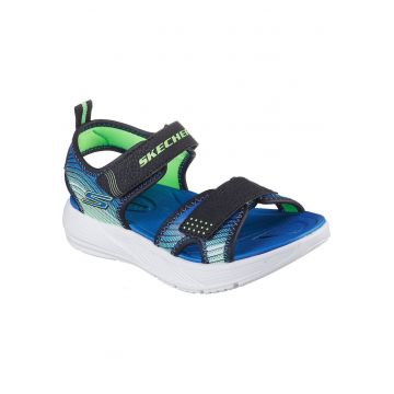 Sandale cu velcro Microspec - Negru