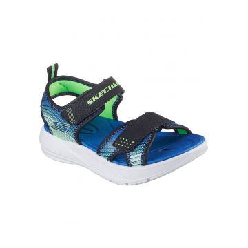 Sandale cu velcro Microspec - Negru