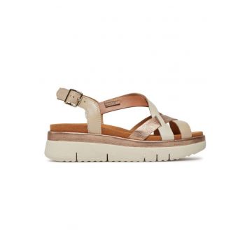 Sandale dama  303681357 - Piele naturala - Bej