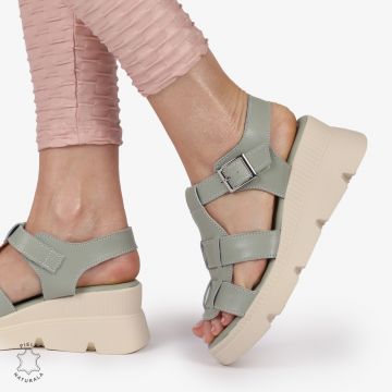 SAndale DAMA DIN PIELE NATURALA CU BARETE CRL1421 BARILLA