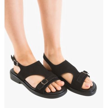 Sandale dama Finch Negre