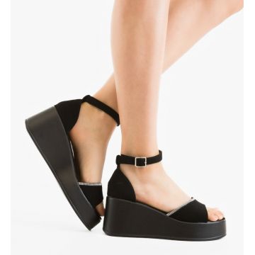 Sandale dama Polaria Negre