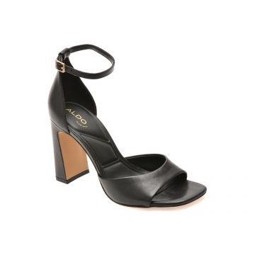 Sandale elegante ALDO negre, 14344610, din piele naturala