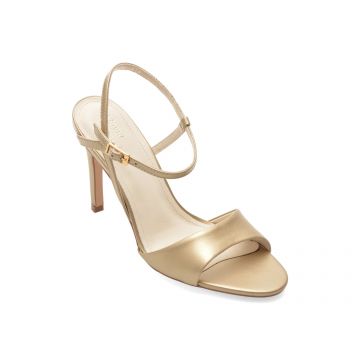 Sandale elegante FLAVIA PASSINI aurii, 119974F, din piele naturala