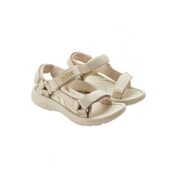 Sandale  femei - velcro - bej - Bej