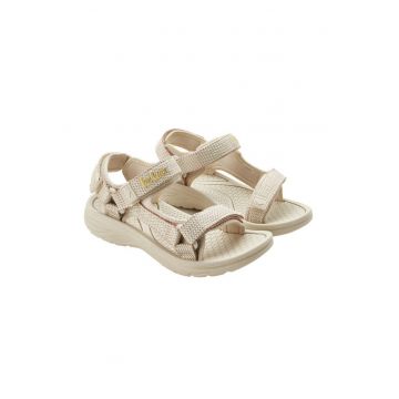 Sandale  femei - velcro - bej - Bej