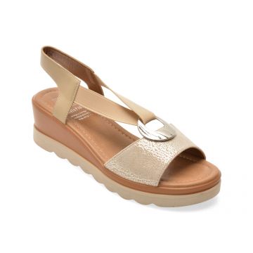 Sandale FLAVIA PASSINI bej, 1706G11, din piele naturala