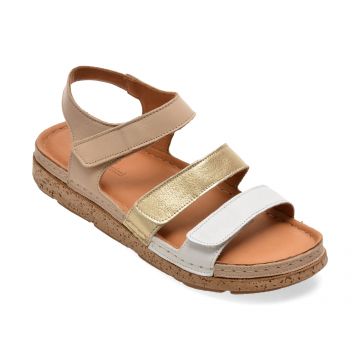 Sandale FLAVIA PASSINI bej, M209, din piele naturala