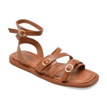 Sandale FLAVIA PASSINI maro, ATH205, din piele naturala