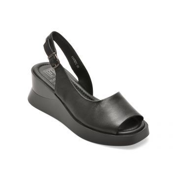 Sandale FLAVIA PASSINI negre, 14787, din piele naturala