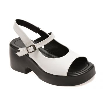 Sandale GRYXX albe, 1766211, din piele naturala