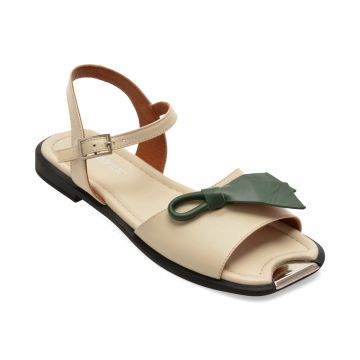 Sandale GRYXX bej, 208421, din piele naturala