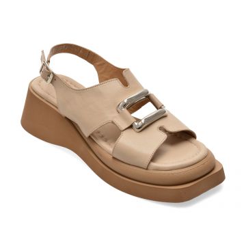 Sandale GRYXX bej, 2155536, din piele naturala