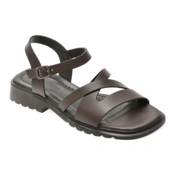 Sandale GRYXX maro, 1766066, din piele naturala