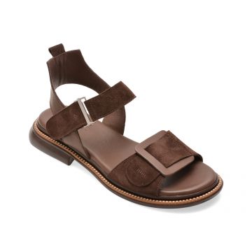 Sandale GRYXX maro, 4212620, din piele intoarsa