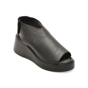 Sandale GRYXX negre, 1650D13, din piele naturala