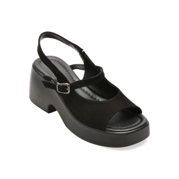 Sandale GRYXX negre, 1766211, din piele intoarsa