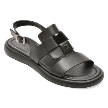 Sandale GRYXX negre, 1766259, din piele naturala