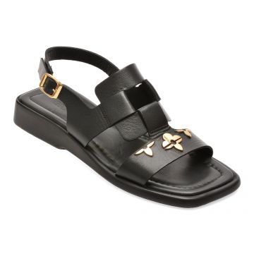Sandale GRYXX negre, 1766340, din piele naturala