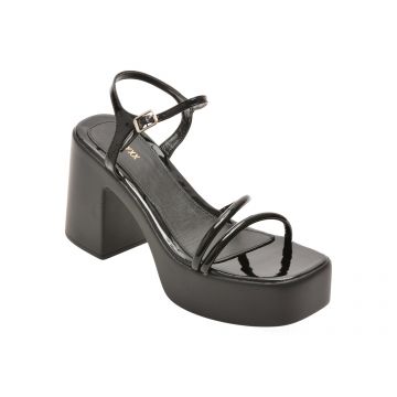 Sandale GRYXX negre, 925, din piele ecologica