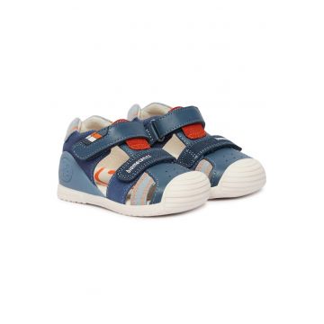 Sandale Baieti -  albastru - textil