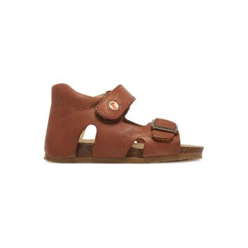 Sandale Baieti -  piele naturala - maro - 26 EU -
