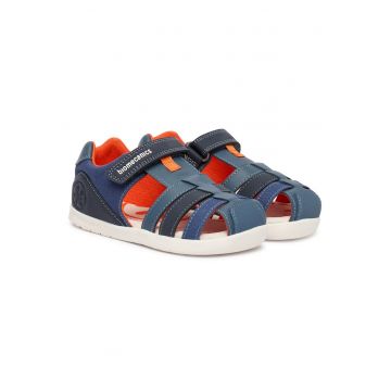 Sandale Baieti -  piele naturala - multicolor