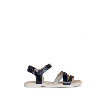 Sandale copii -  207897007 - Piele ecologica - Albastru marin - Bleumarin