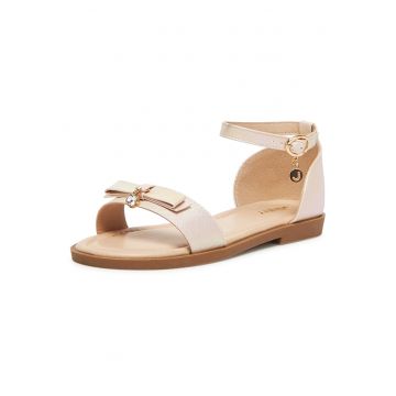 Sandale copii -  bej - material sintetic - pentru fete