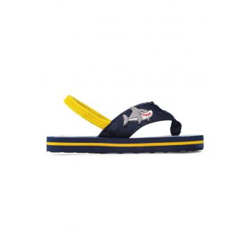 Sandale copii  pentru baieti - textil - bleumarin -