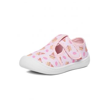 Sandale copii -  roz - material textil - pentru fete