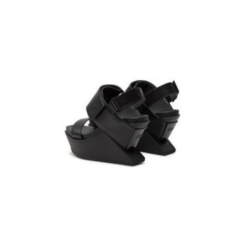 Sandale dama - 1041301162 -  Piele naturala - Negru