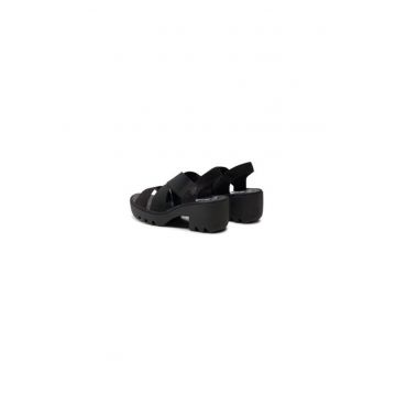 Sandale dama  303683474 - Piele naturala - Negru - Negru