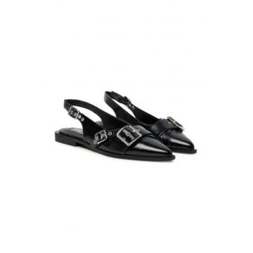 Sandale dama  305530240 - negru - piele ecologica