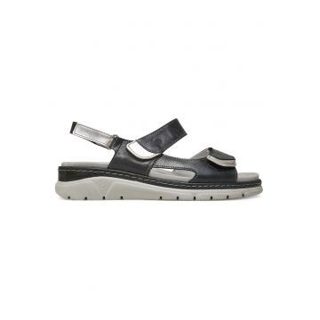 Sandale dama  710065-01 - negre - piele naturala