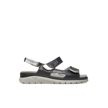 Sandale dama  710065-01 - negre - piele naturala