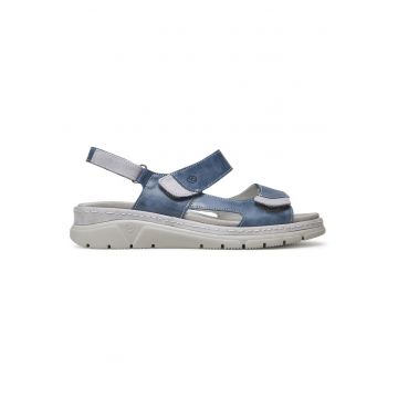 Sandale dama -  710134-05 - piele naturala - albastru